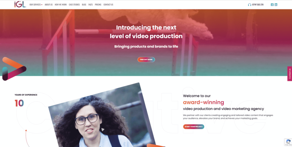 Video Production Website image