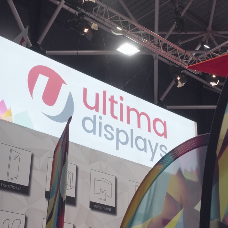 Expo Event video images Ultima displays square